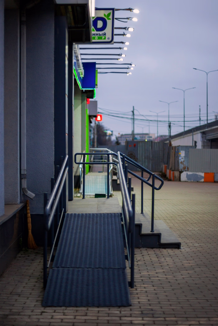 Ramp outside building