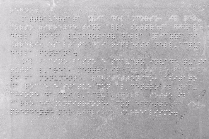 Tactile sample detail